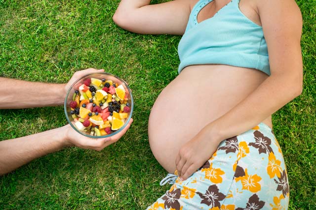 Alimentação na gravidez - Fruta