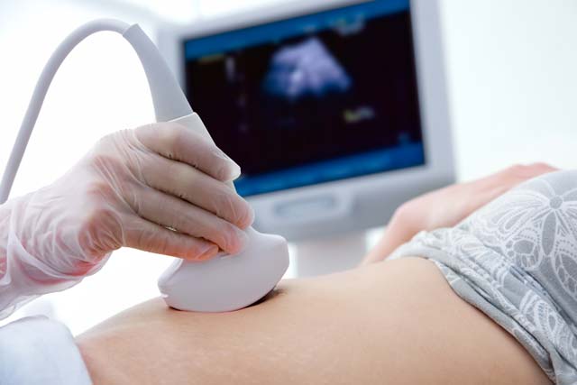 Exame de ultrassom